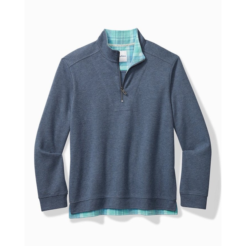 Tommy Bahama Mens Montserrat Half-Zip Sweatshirt