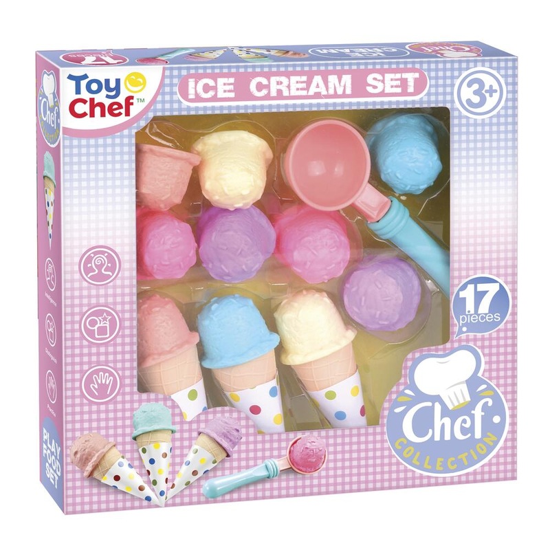 Toy Chef Ice Cream Scoop And Serve Play Set
