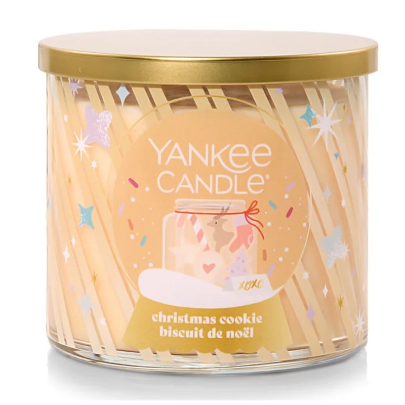 Yankee Candle 3-Wick Candle – Christmas Cookie