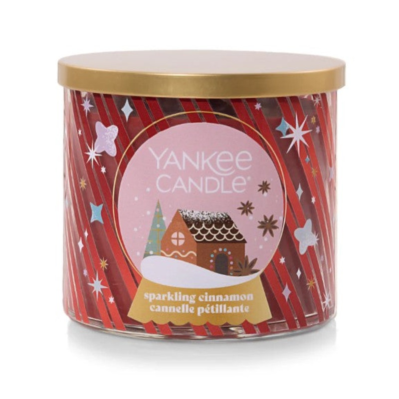 Yankee Candle 3-Wick Candle – Sparkling Cinnamon