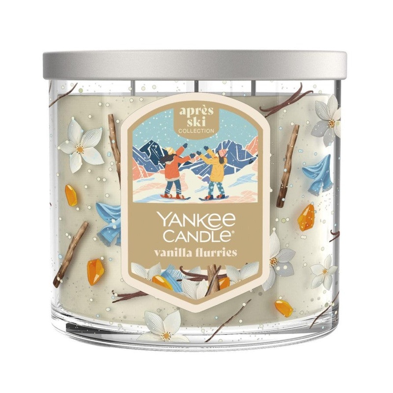 Yankee Candle 3-Wick Candle – Vanilla Flurries