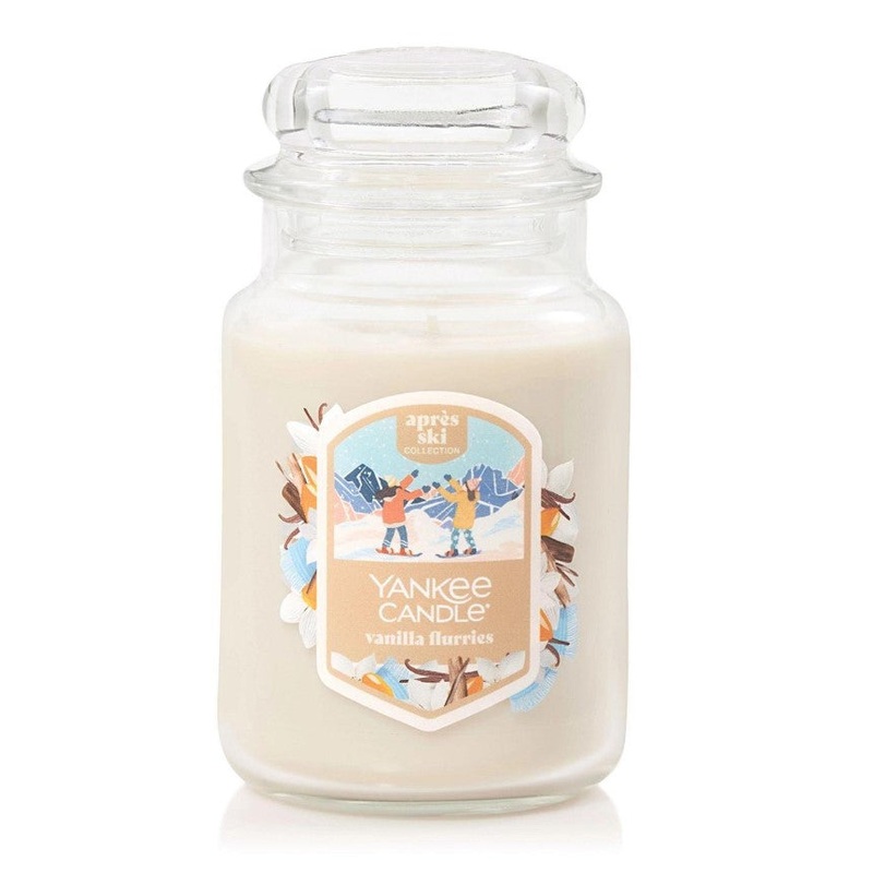 Yankee Candle Original Large Jar Candle – Vanilla Flurries