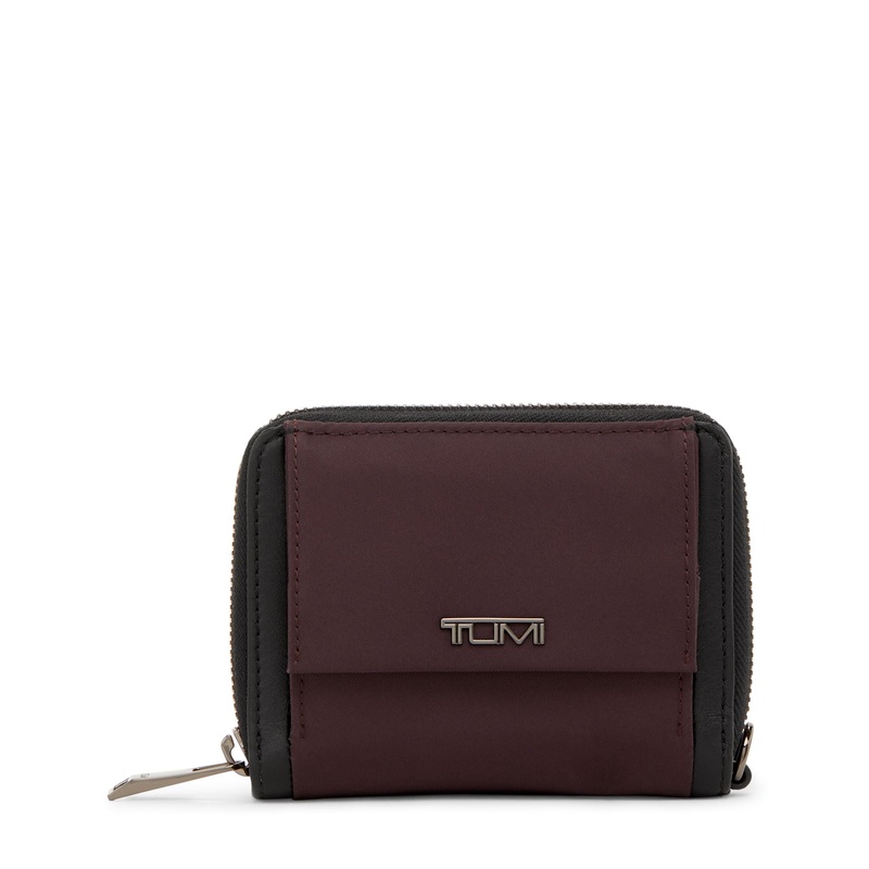 TUMI Voyageur Tri-Fold Zip-Around Wallet