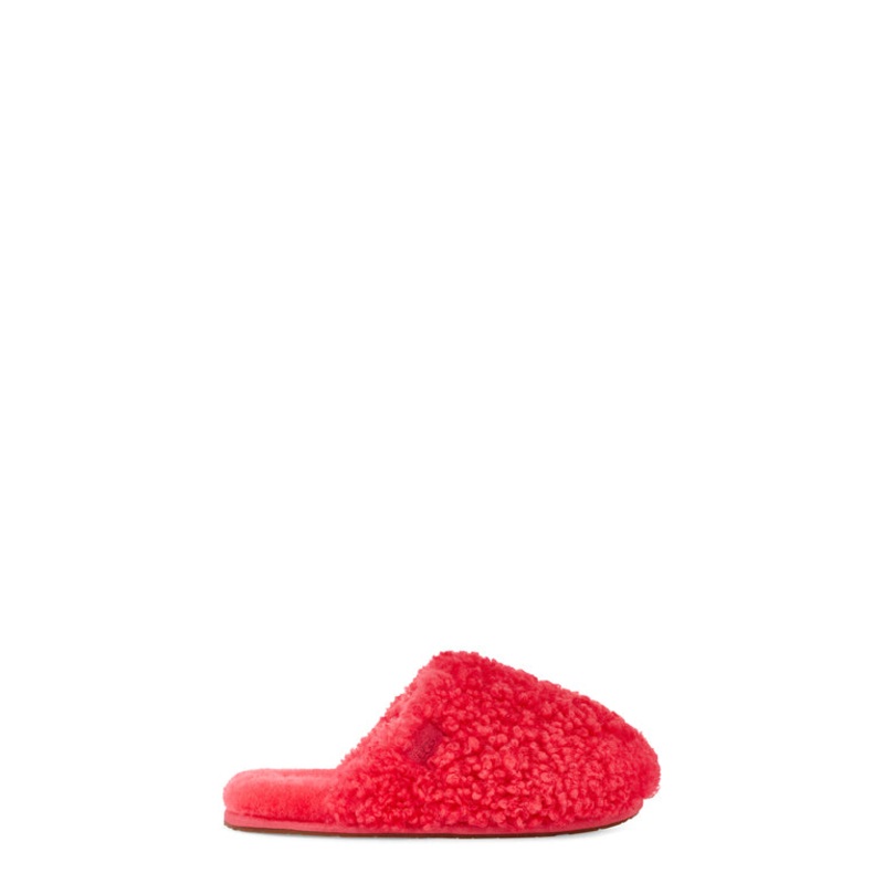 UGG Womens Maxi Curly Slide Slippers