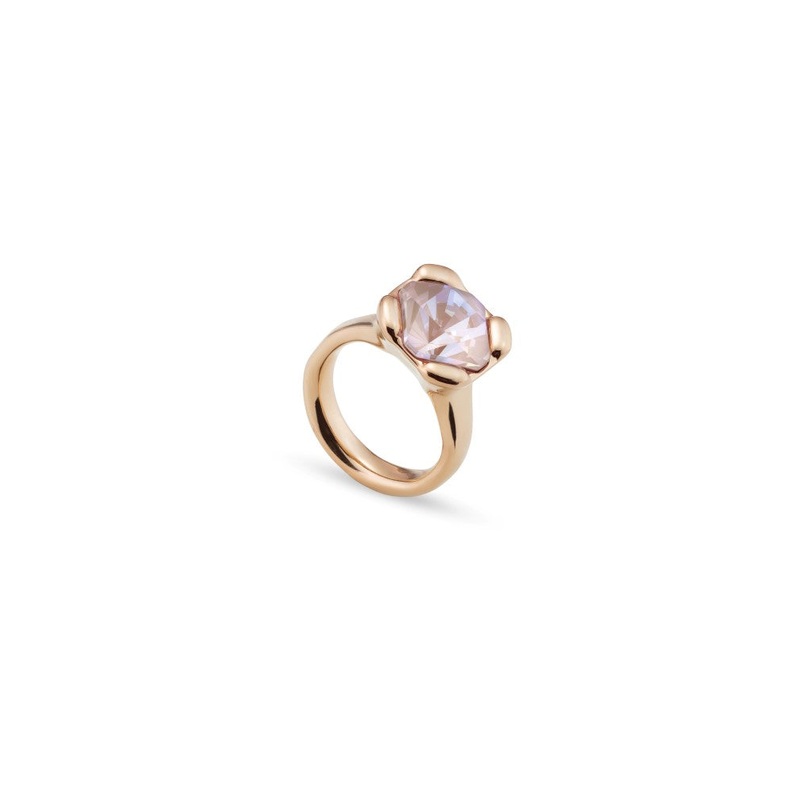 UNOde50 Rock N’ Pink Gold Plated Ring – Size 7.5