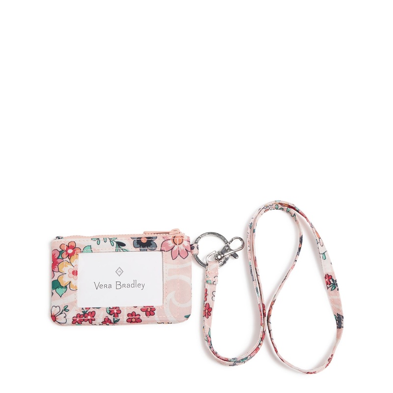 Vera Bradley Zip ID Lanyard Case