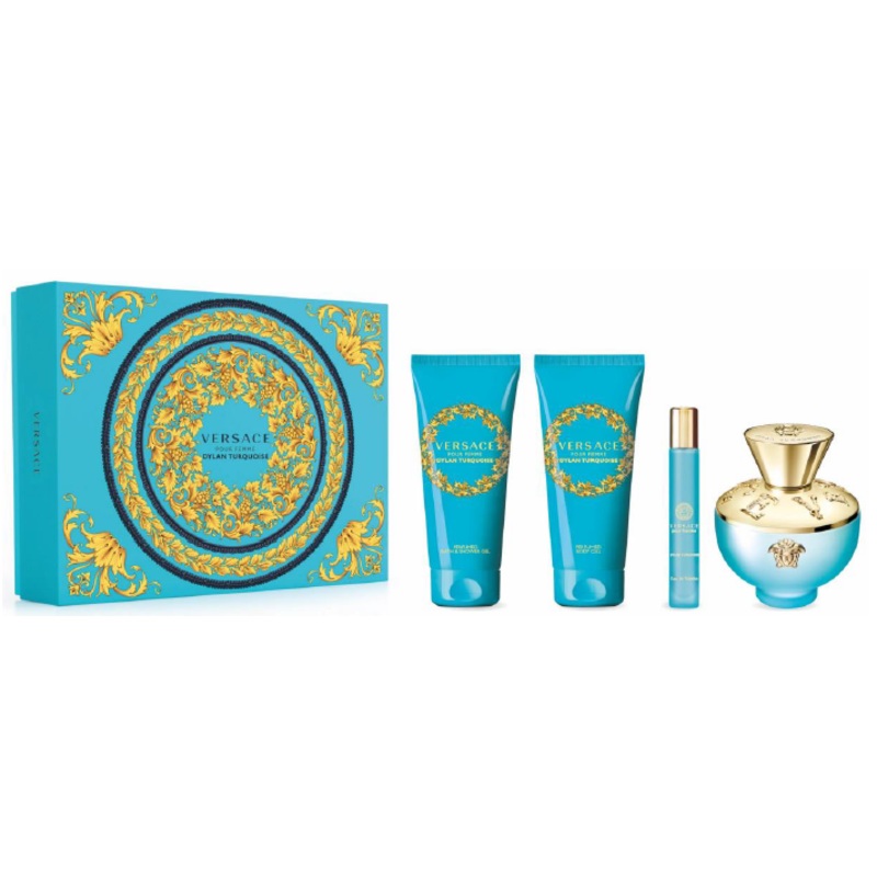Versace Dylan Turquoise Holiday 4-Piece Gift Set