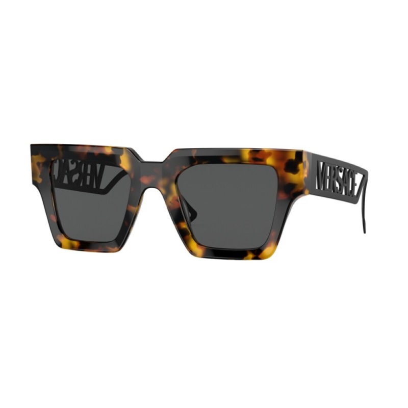 Versace Square Non-Polarized Sunglasses – Havana/Dark Gray