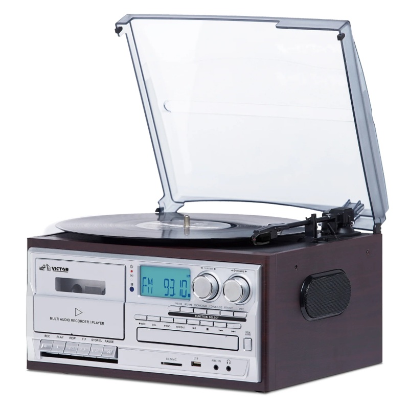 VICTOR Cosmopolitan 8-In-1 Turntable
