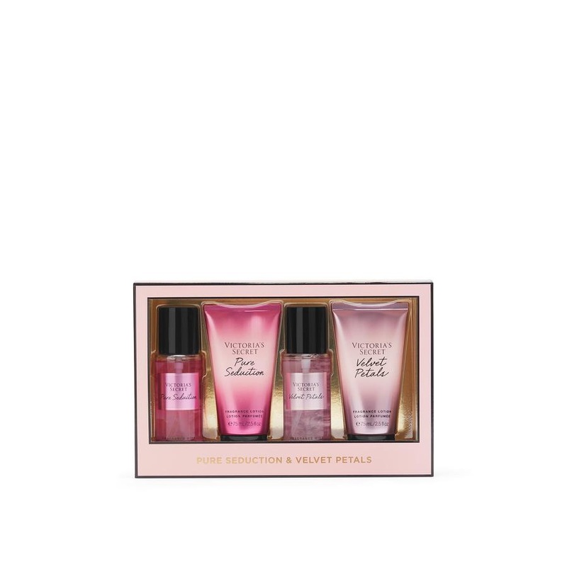 Victoria’s Secret Assorted Mini Mist & Lotion Coffret 4-Piece Gift Set