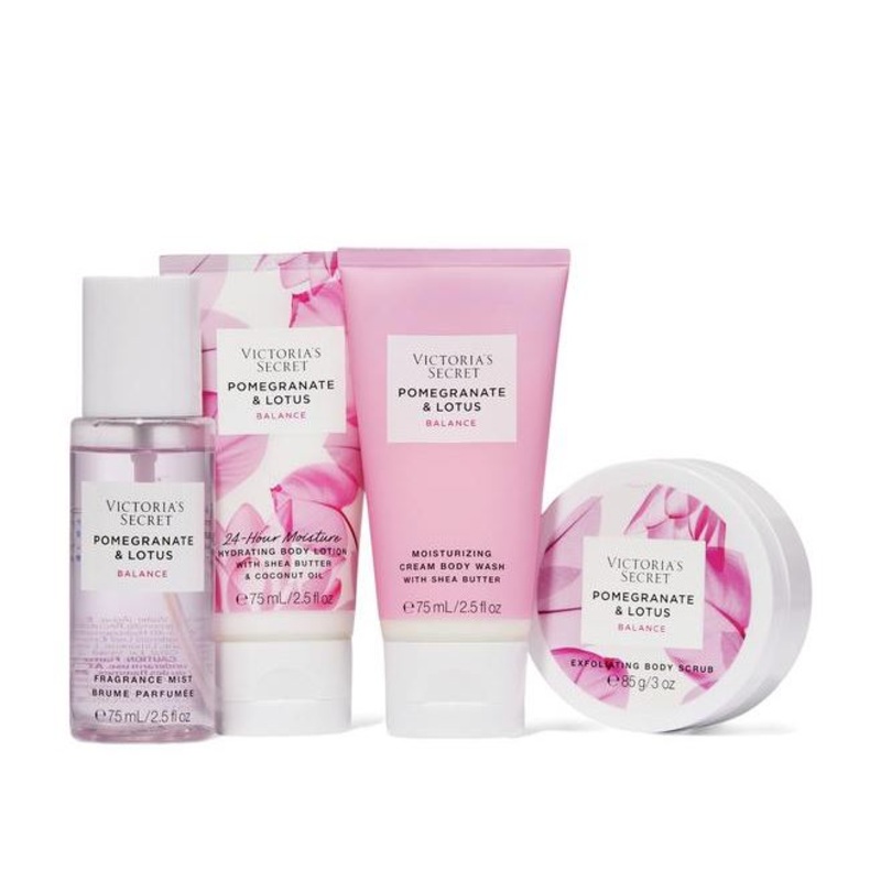 Victoria’s Secret Pomegranate & Lotus 4-Piece Set