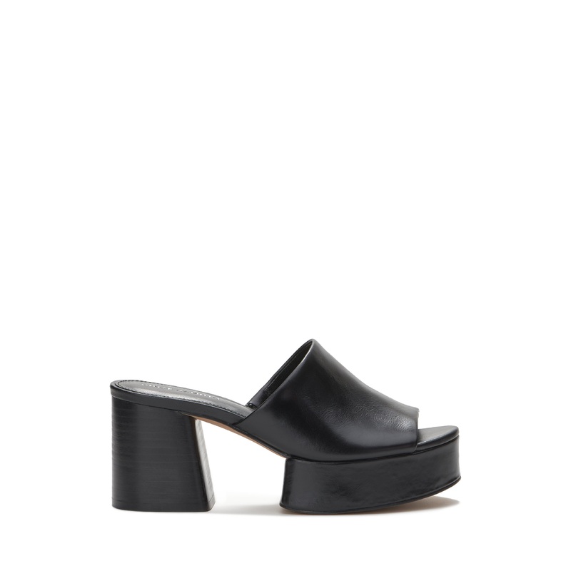 Vince Camuto Womens Feshania Platform Mule Sandals