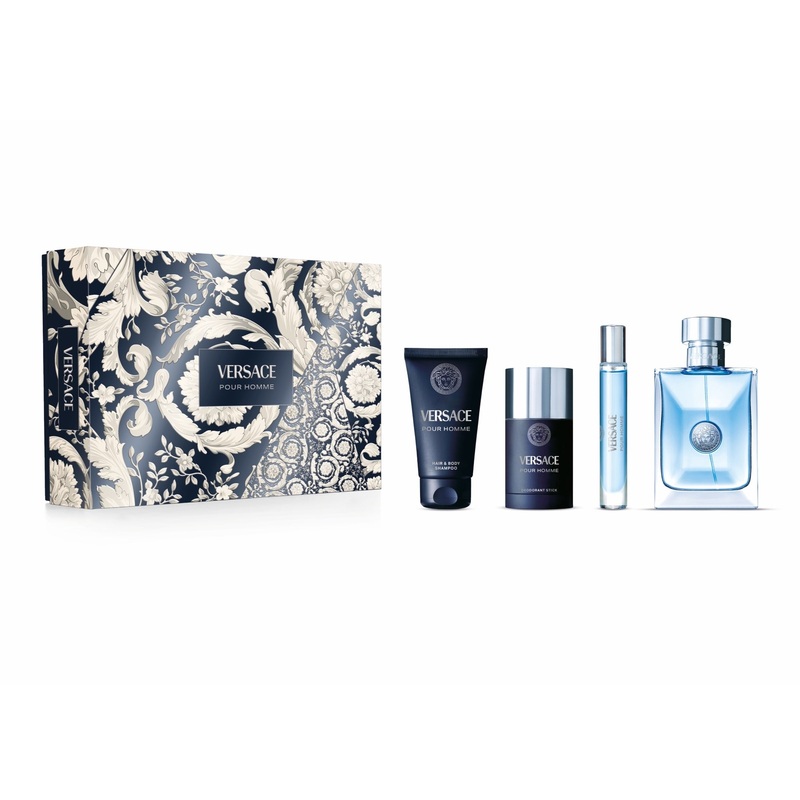 Versace Pour Homme Eau de Toilette 4-Piece Gift Set