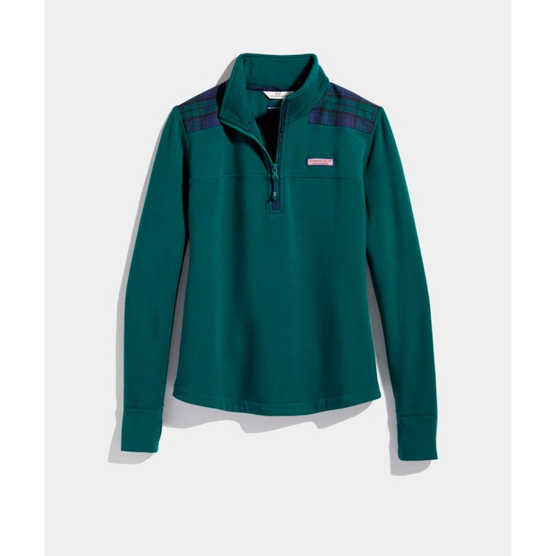 Vineyard Vines Womens Blackwatch Dreamcloth Relaxed Shep Sweatshirt