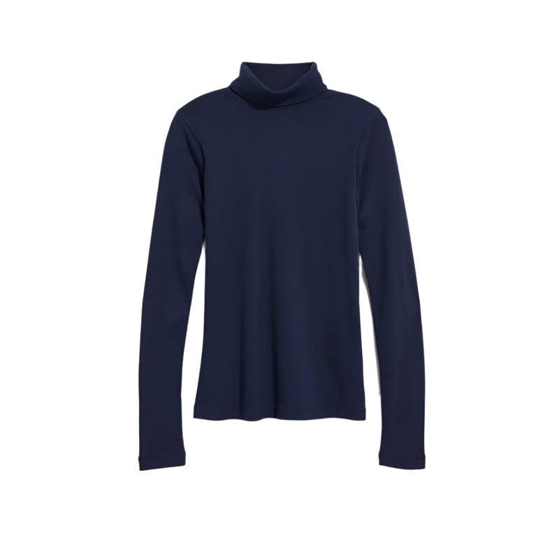 Vineyard Vines Womens Heritage Rib Turtleneck Long Sleeve Shirt