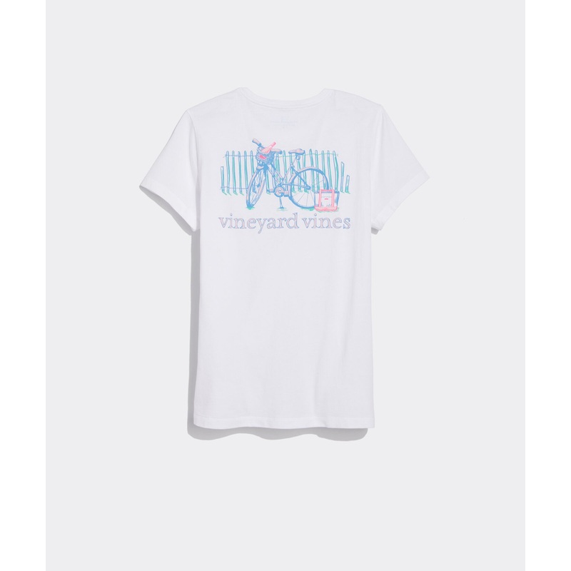 Vineyard Vines Womens Montauk Bike Short Sleeve T-Shirt