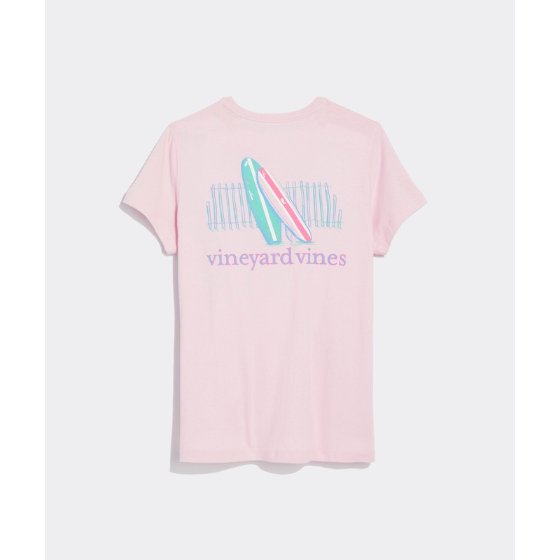 Vineyard Vines Womens Montauk Surf Short Sleeve T-Shirt
