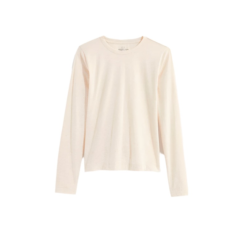 Vineyard Vines Womens Pima Cotton Long Sleeve Crewneck T-Shirt