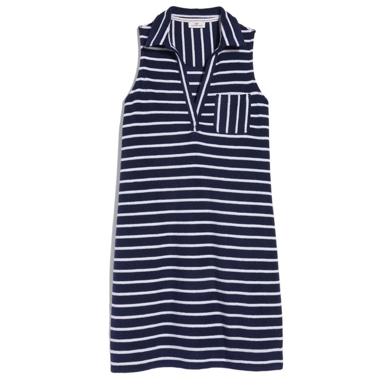 Vineyard Vines Womens Terry Towel Polo Coverup