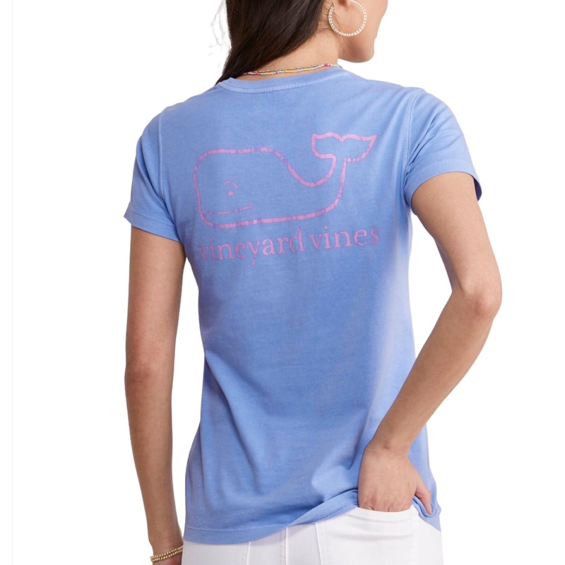 Vineyard Vines Womens Vintage Whale Short Sleeve T-Shirt