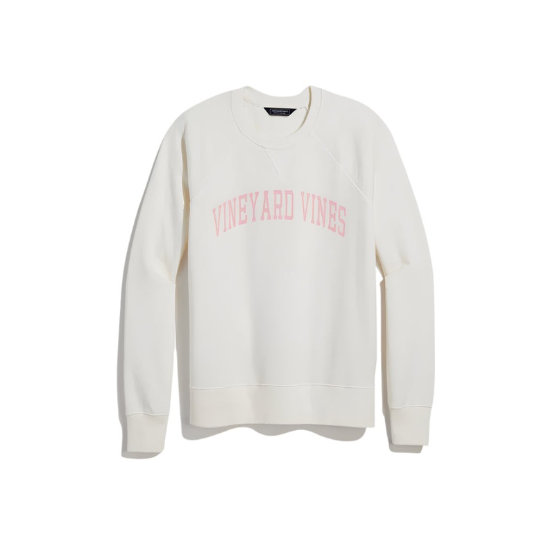 Vineyard Vines Womens VV Logo Pullover Sweatshirt