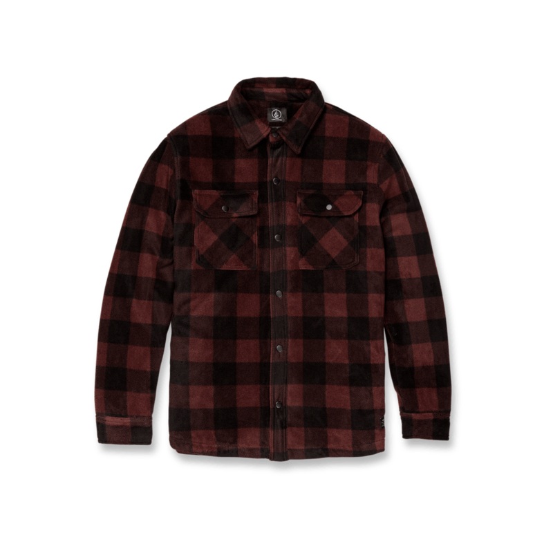 Volcom Mens Bowered Fleece Jacket