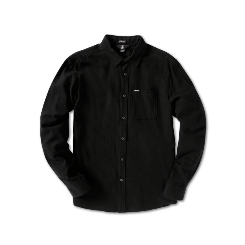 Volcom Mens Caden Solid Long Sleeve Shirt
