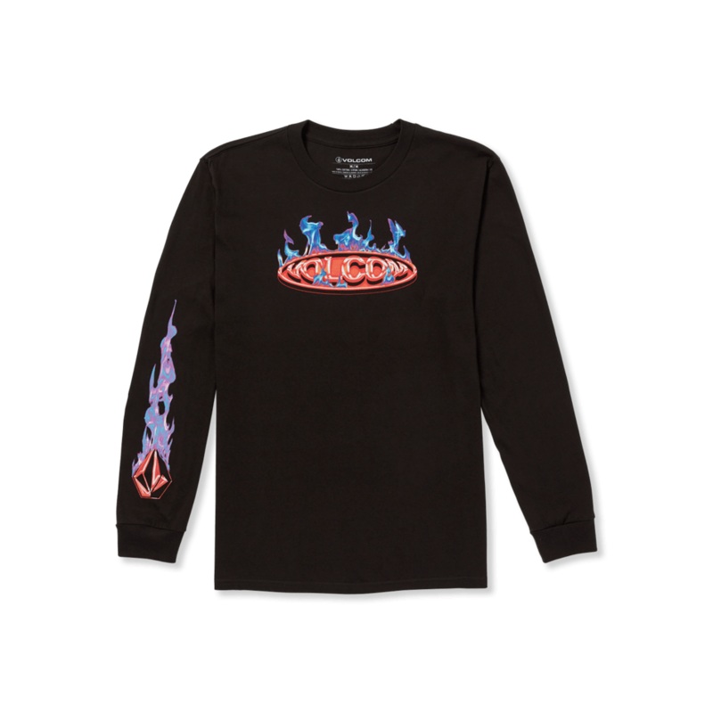 Volcom Mens Combust Long Sleeve T-Shirt