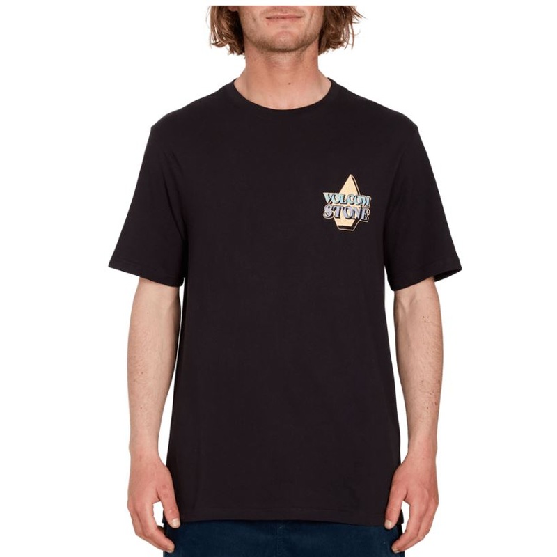 Volcom Mens Stript Short Sleeve T-Shirt