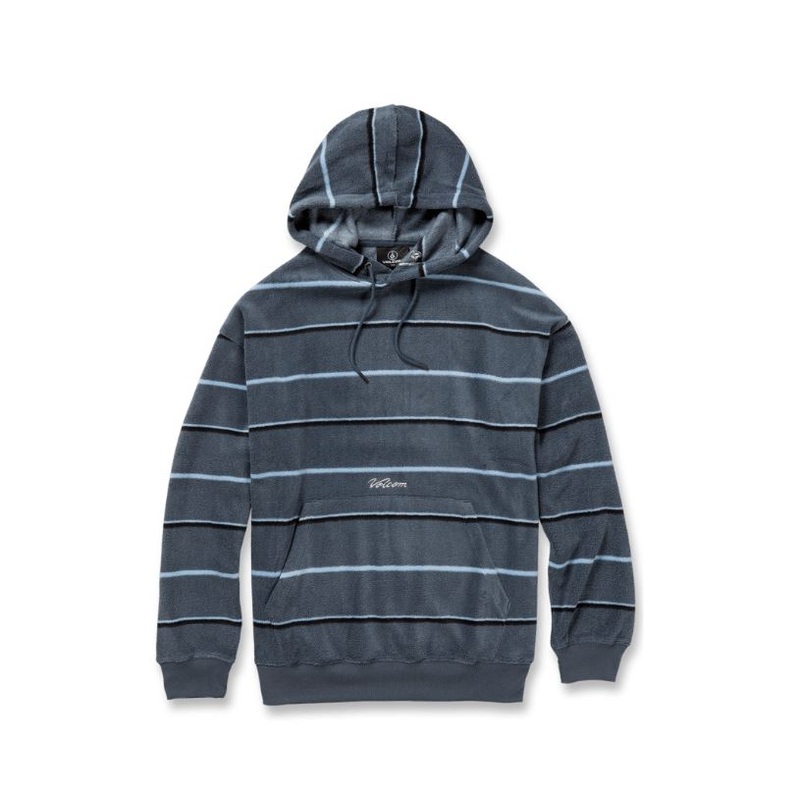 Volcom Mens Throw Exceptions Pull-Over Fleece Hoodie