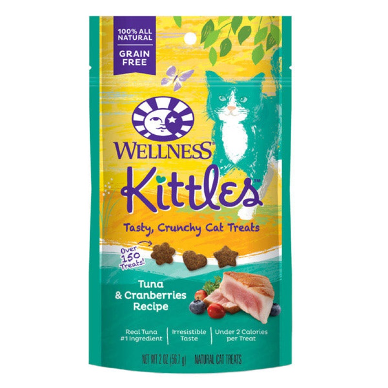 Wellness Kittles Tuna and Cranberry Recipe Cat Treats – 2 oz.