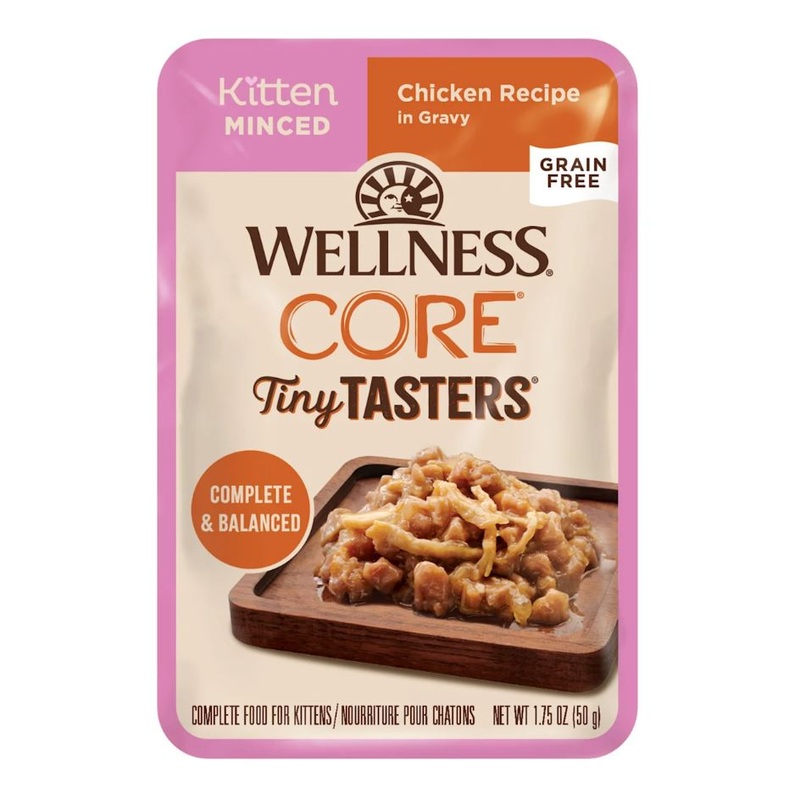 Wellness Tiny Tasters Wet Cat Food – Minced Chicken