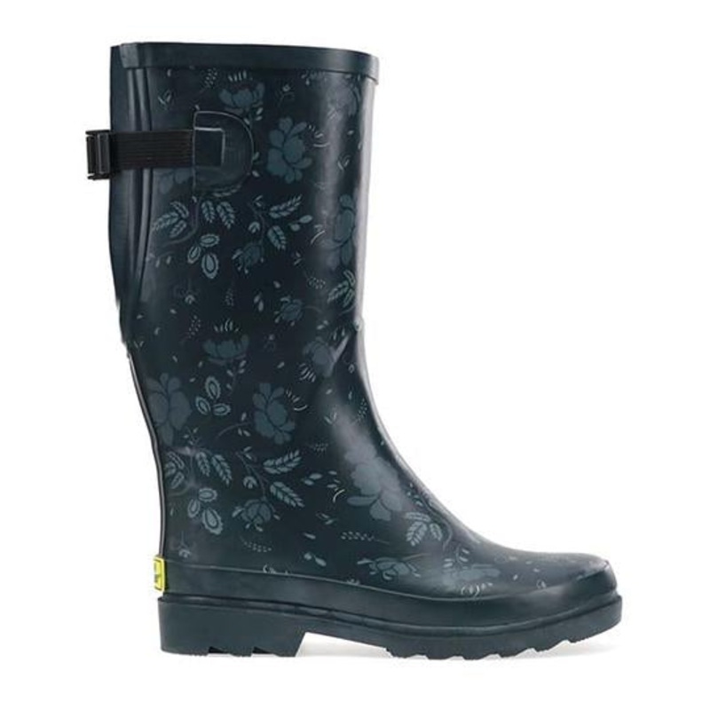Western Chief Womens Feminine Floral Tall Vari-Fit Rain Boot