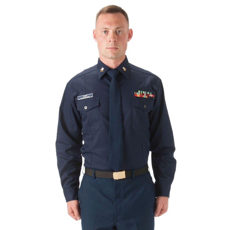 Winter Dress Blue Shirt (Unisex)