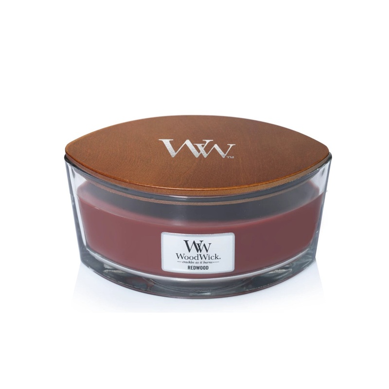 WoodWick Ellipse Candle – Redwood