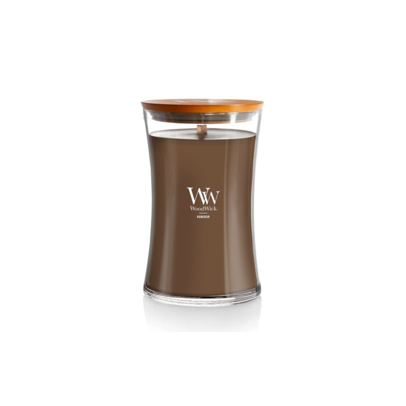 WoodWick Large Hourglass Candle – Humidor