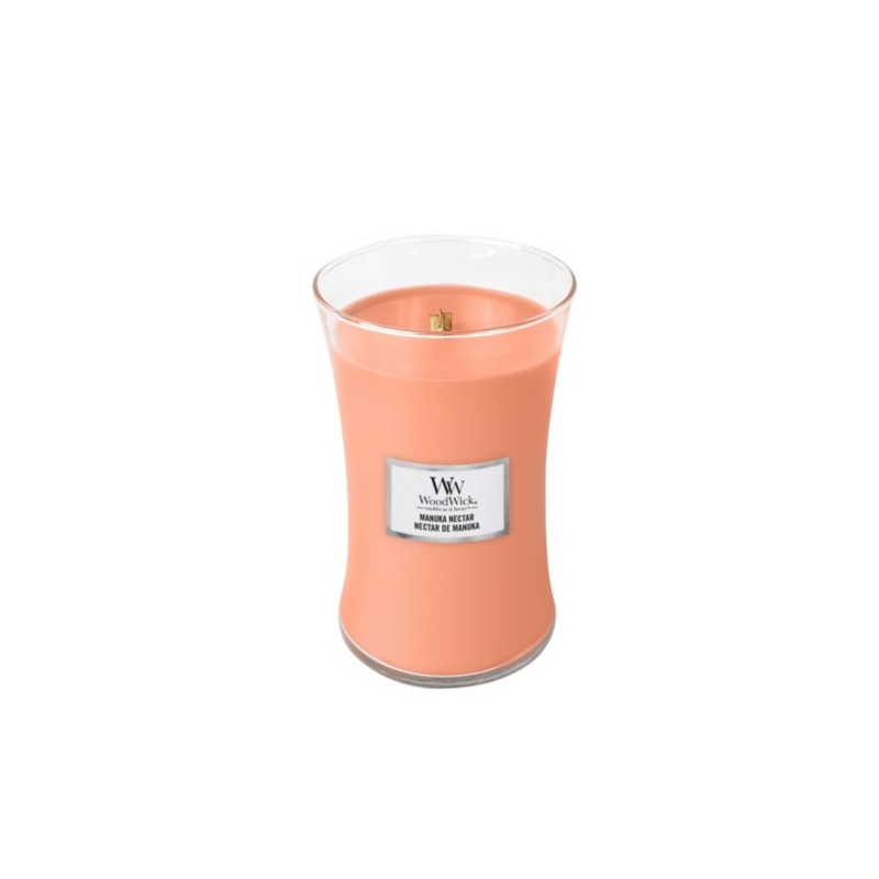 WoodWick Large Hourglass Candle – Manuka Nectar