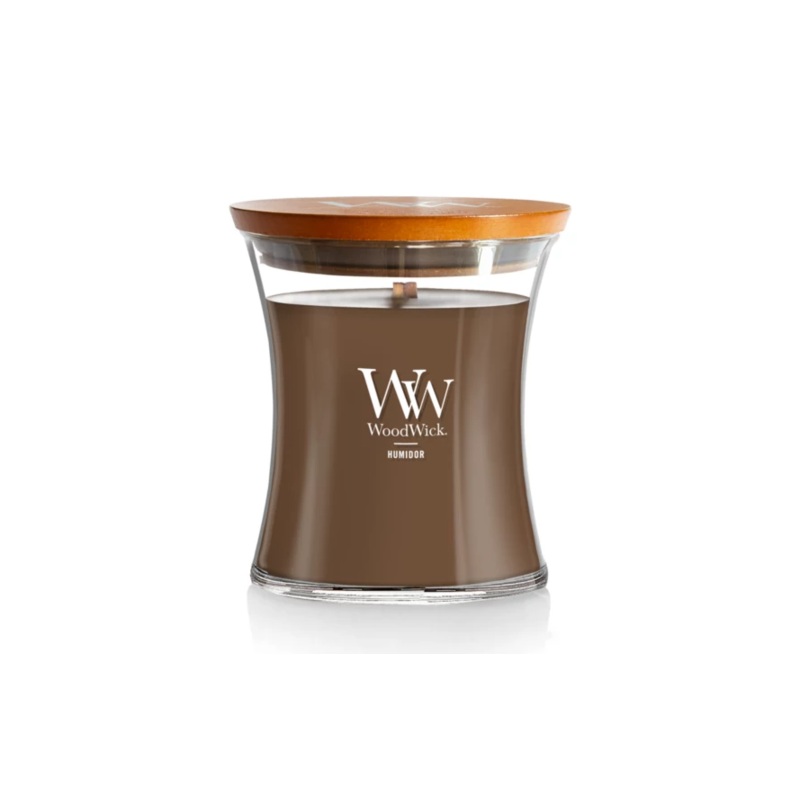 WoodWick Medium Hourglass Candle – Humidor