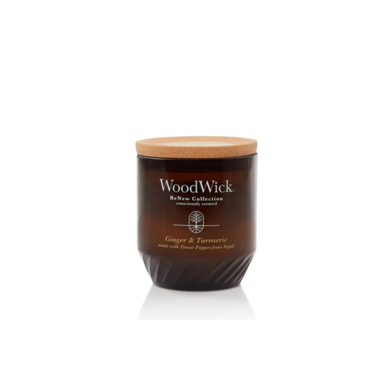 WoodWick Medium ReNew Candle – Ginger & Turmeric