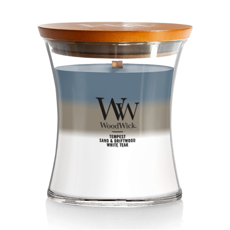 WoodWick Medium Trilogy Hourglass Candle – Uncharted Waters