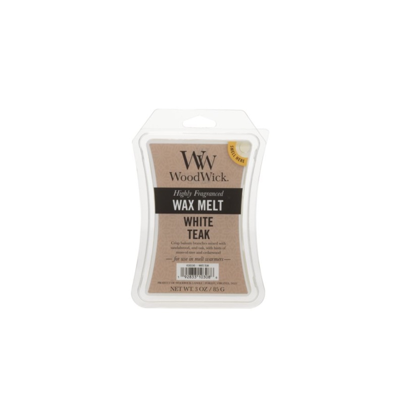 WoodWick Wax Melt – White Teak