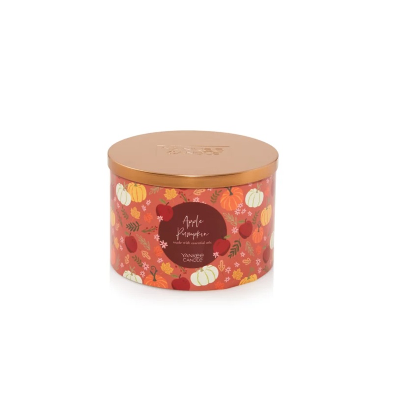 Yankee Candle 3-Wick Candle – Apple Pumpkin