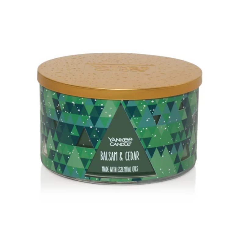 Yankee Candle Balsam & Cedar 3-Wick Tumbler Candle