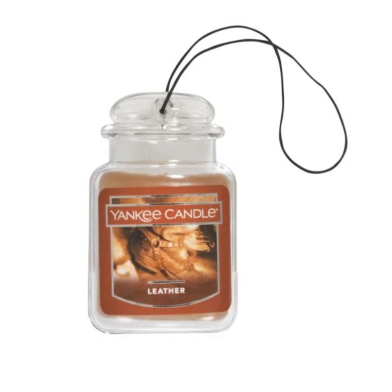 Yankee Candle Car Jar Ultimate Car Freshener – Leather