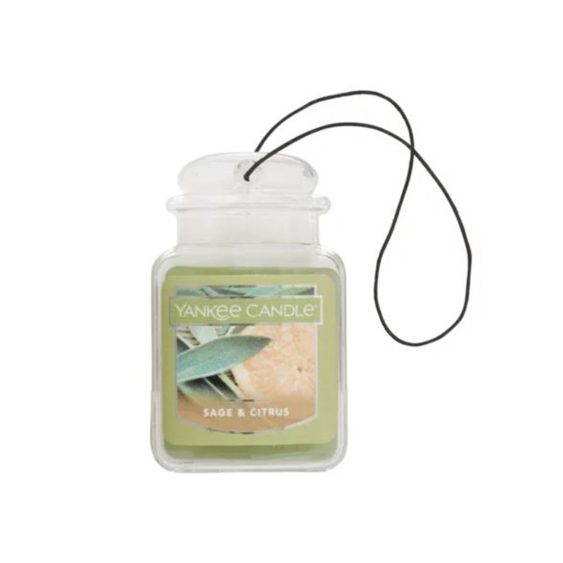 Yankee Candle Car Jar Ultimate Car Freshener – Sage & Citrus