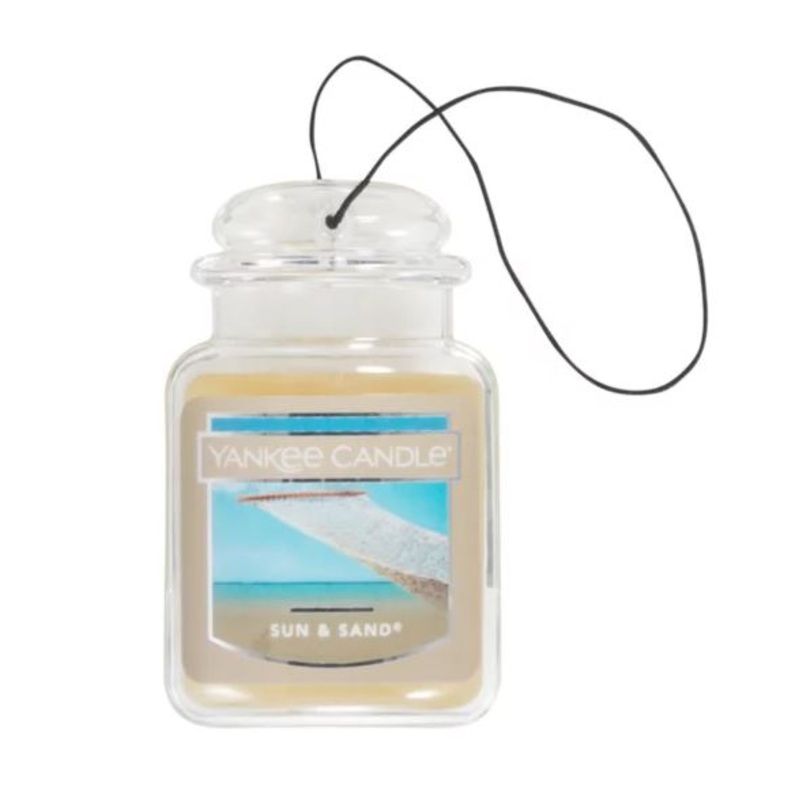 Yankee Candle Car Jar Ultimate Car Freshener – Sun & Sand
