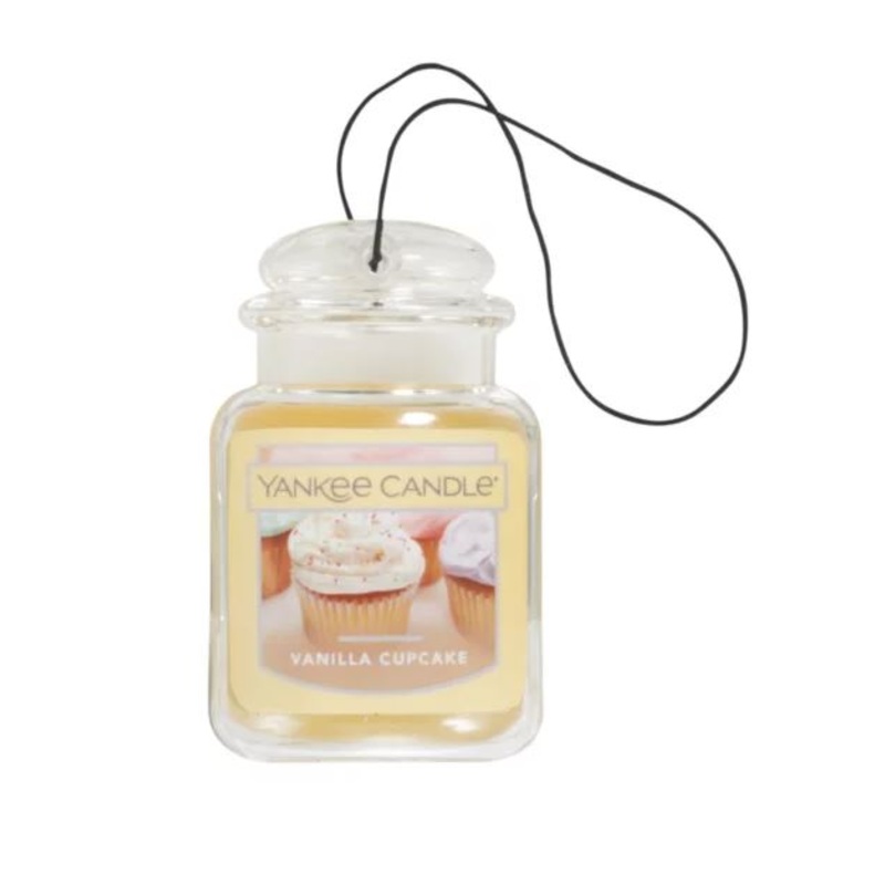 Yankee Candle Car Jar Ultimate Car Freshener – Vanilla Cupcake