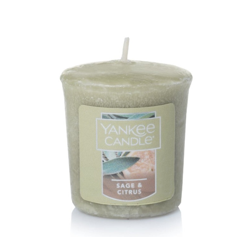 Yankee Candle Sampler Votive Candle –  Sage & Citrus