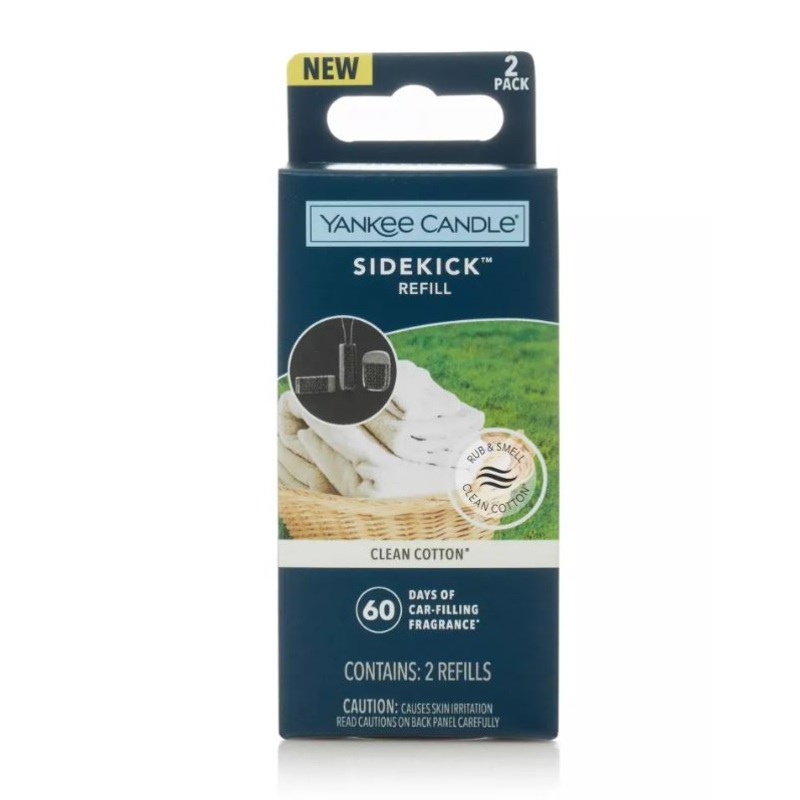 Yankee Candle Sidekick 2-Pack Refill – Clean Cotton