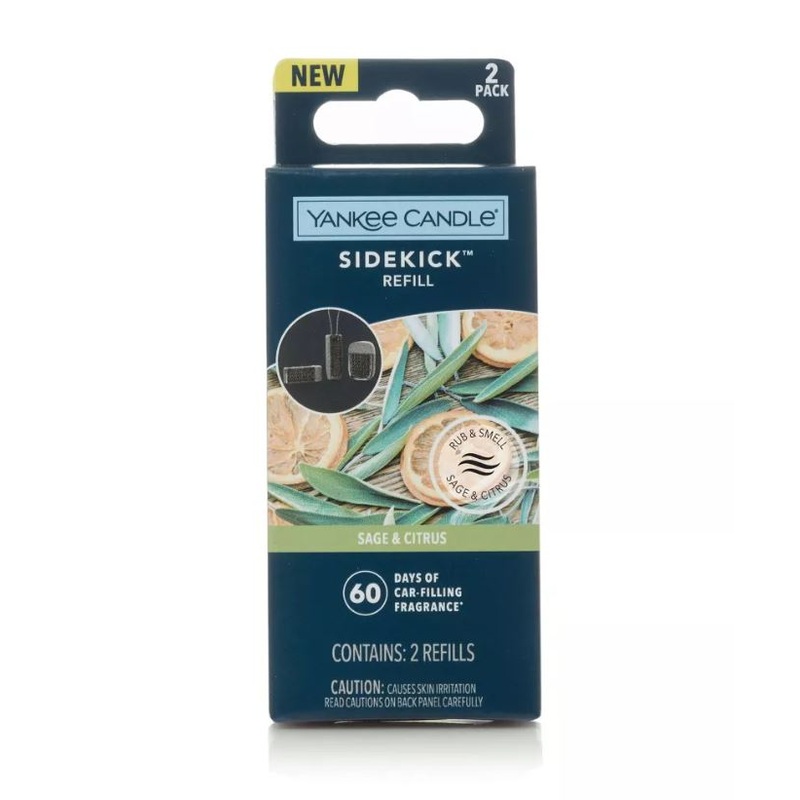 Yankee Candle Sidekick 2-Pack Refill – Sage & Citrus
